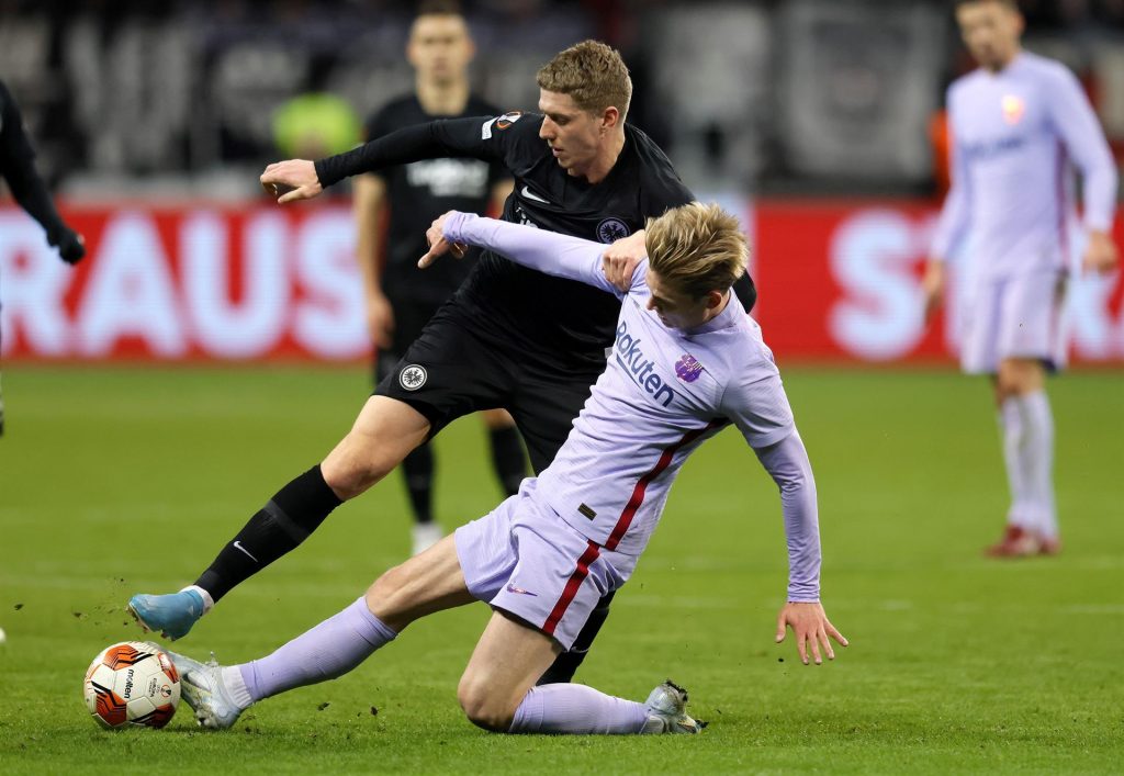 Ferrán suma un empate para el Barcelona ante el Eintracht (1-1)