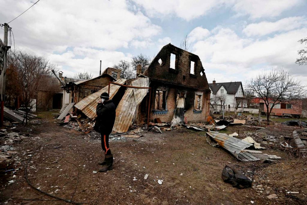 Bucha. Ucrania. Reuters