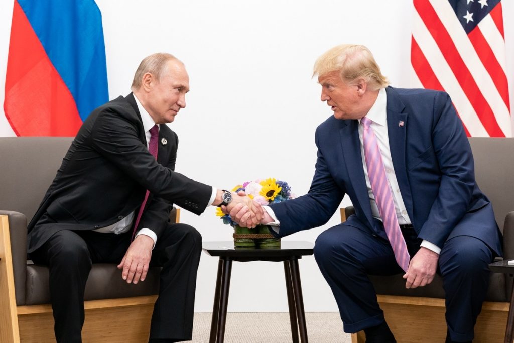 El presidente ruso, Vladimir Putin, y el expresidente de EEUU Donald Trump (Foto: Europa Press)