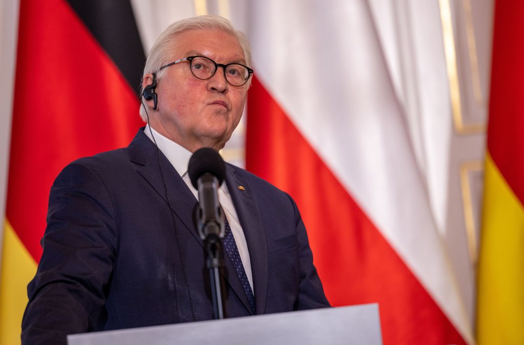 El presidente alemán, Frank-Walter Steinmeier