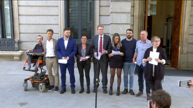 Podemos e independentistas no descartan acciones judiciales ante el presunto espionaje