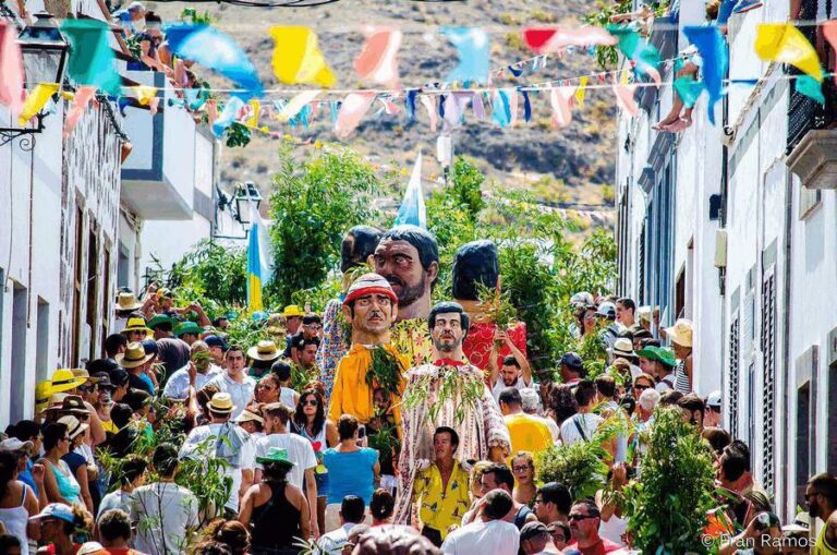 Agaete trabaja en fiesta de La Rama «con normalidad» tras 2 años de pandemia