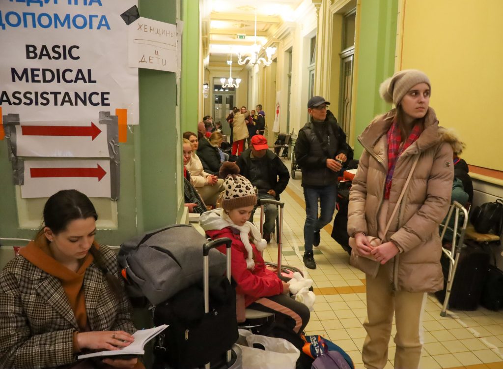 Refugiados Ucrania. EP