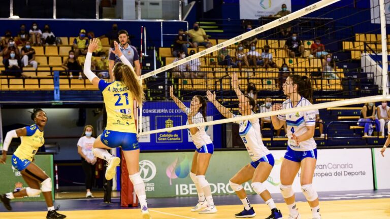 La liga de voleibol en mano de dos equipos canarios