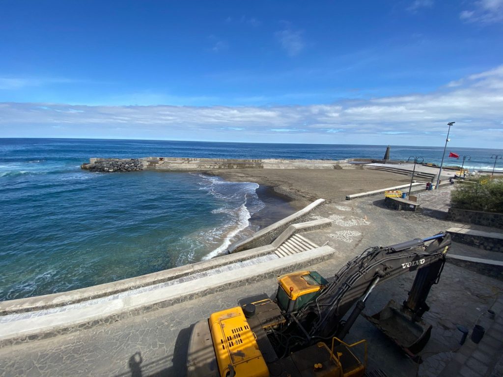 Este lunes reabren la playa de Bajamar en Tenerife tras ocho meses de obras