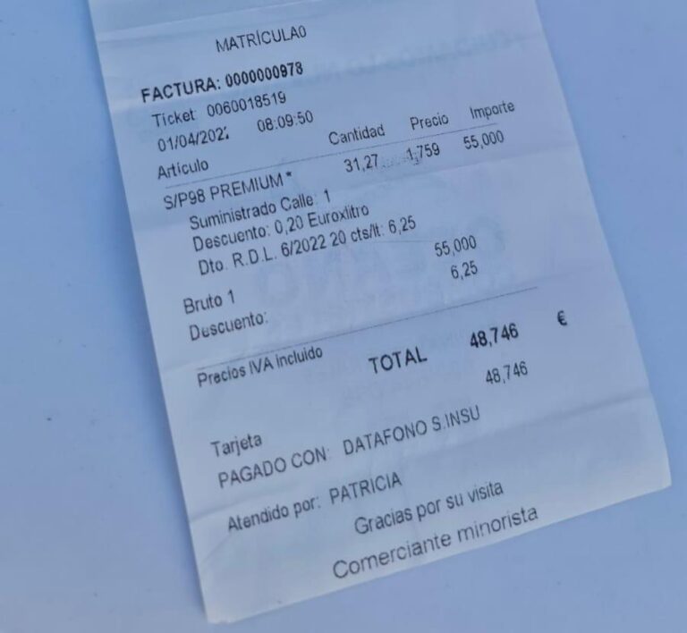 ¿Cómo se aplica el descuento a los carburantes que ha entrado en vigor?