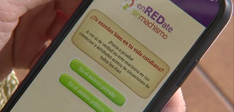 La app ‘Enrédate sin machismo’ ayuda a identificar comportamientos machistas