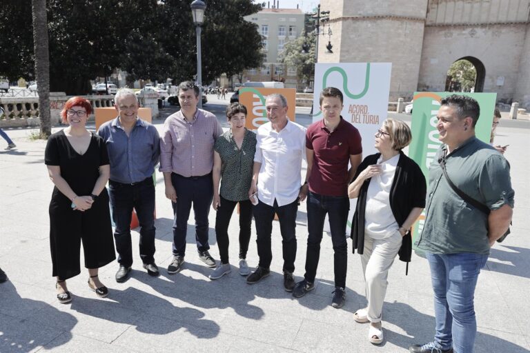 Cinco partidos de izquierdas se alían en el ‘Acuerdo del Turia’