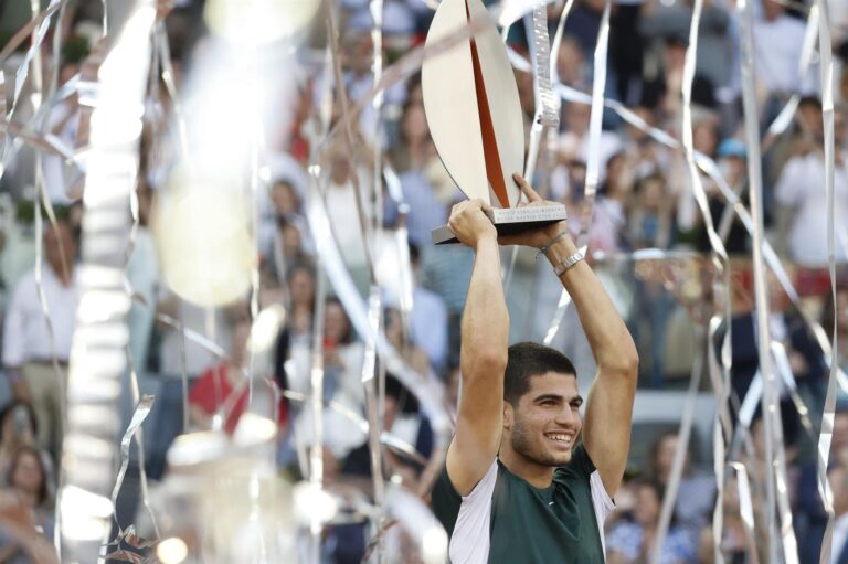 Carlos Alcaraz, recuperándose de su lesión con la vista puesta en Australia