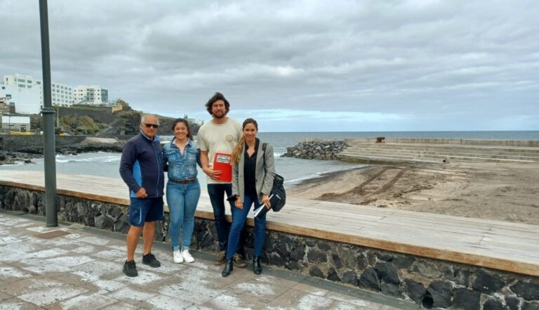 Concluyen los trabajos del dique de Bajamar en Tenerife
