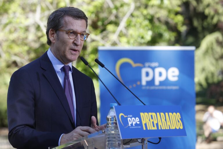 Feijóo hará su desembarco en el Senado el próximo mes de junio