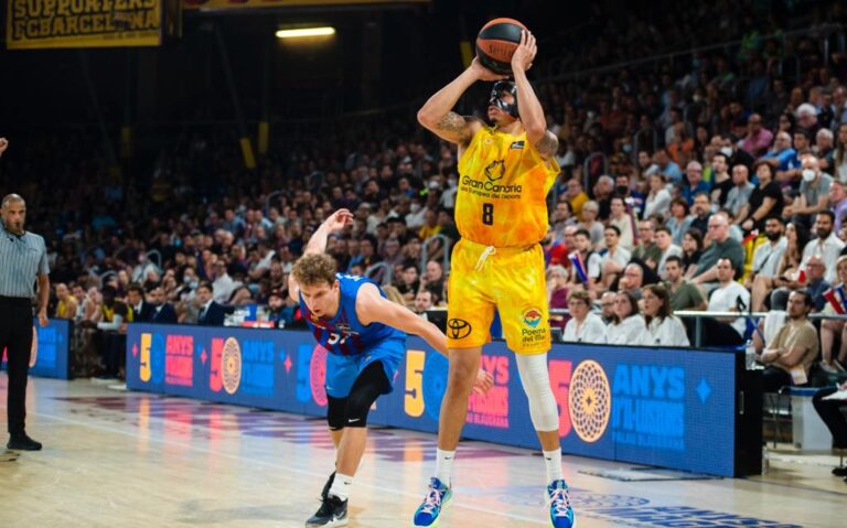El Gran Canaria luchó hasta el final ante el Barcelona (93-82)