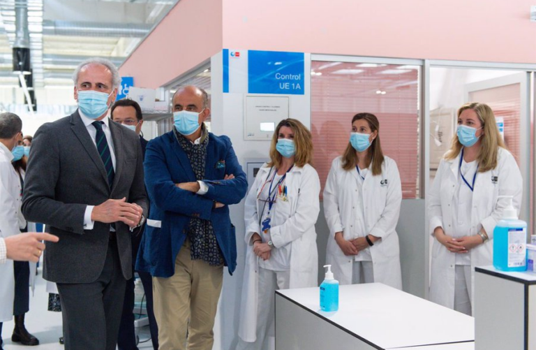 Llegan a Madrid 25 heridos de Ucrania, algunos en situación «muy compleja»