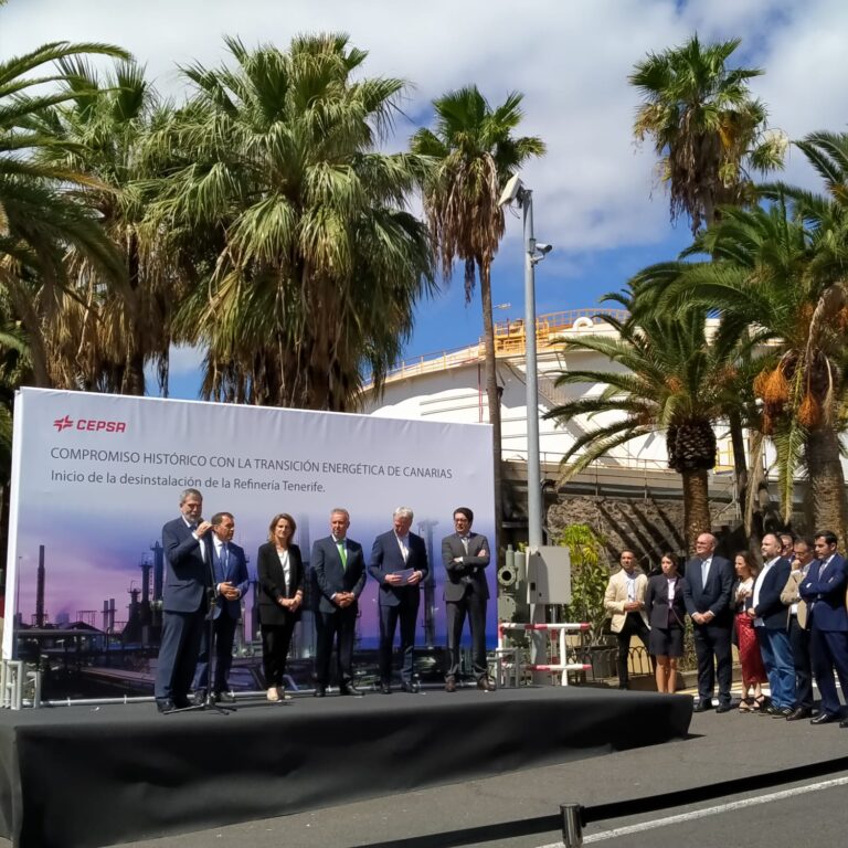 Este lunes comienza el desmantelamiento de la refinería de Santa Cruz de Tenerife