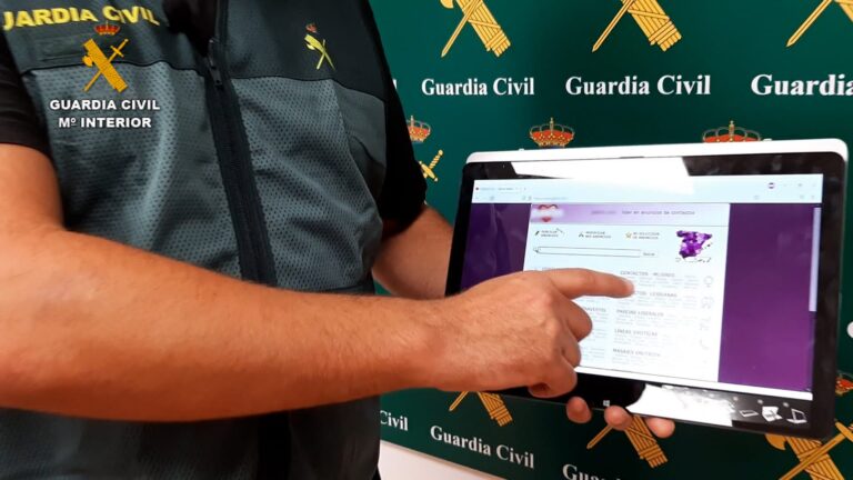 La Guardia Civil alerta de un fraude mediante la sextorsión que va en aumento en Gran Canaria