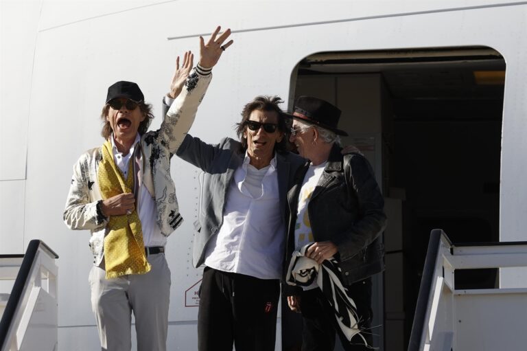 The Rolling Stones ya están en España para su posible «última gira»