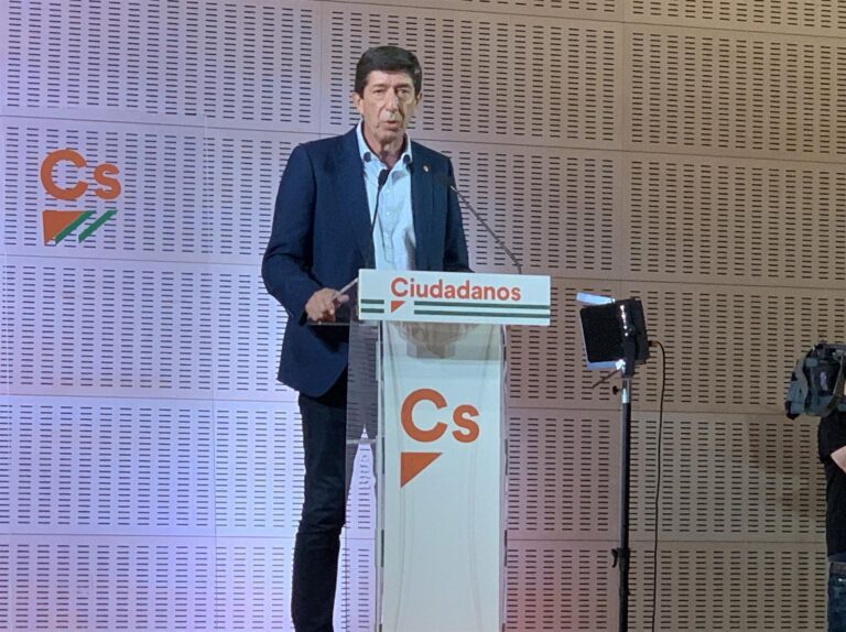 Juan Marín renuncia a sus cargos en Cs tras no obtener ningún escaño en Andalucía