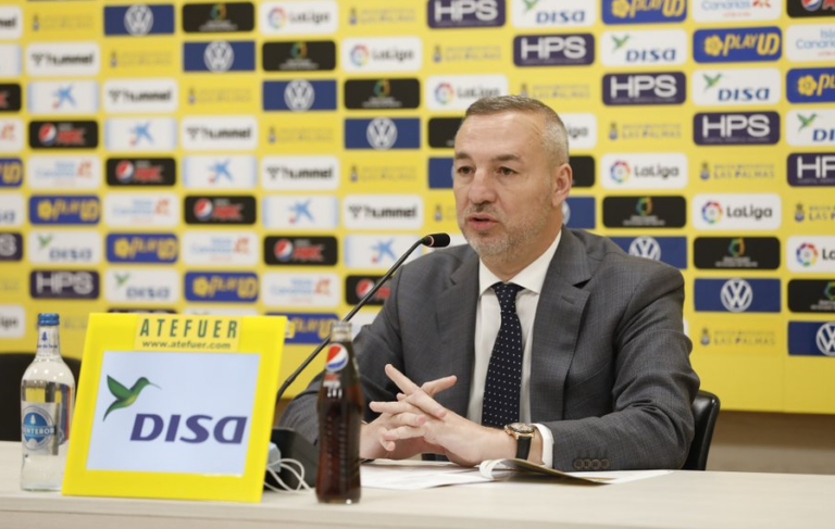 Ramírez avanzará el jueves detalles del nuevo proyecto de la UD Las Palmas