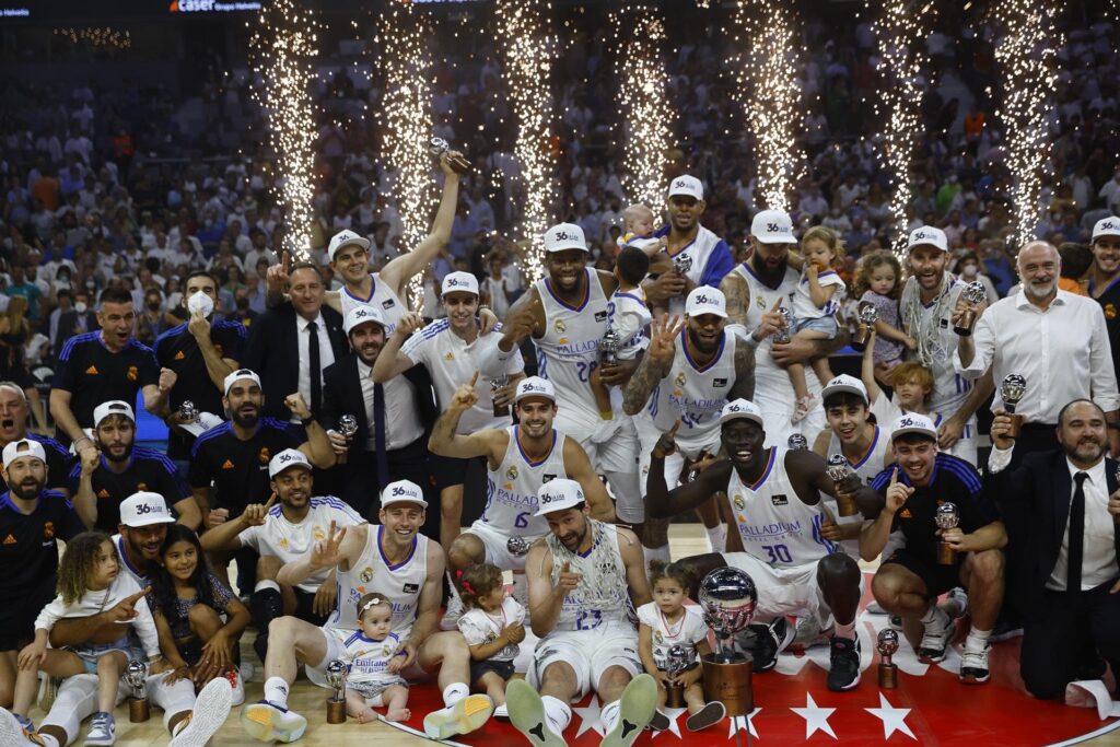 El Real Madrid, campeón de la ACB