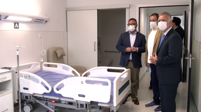 El nuevo edificio del Hospital Juan Carlos I ampliará en 90 las camas hospitalarias