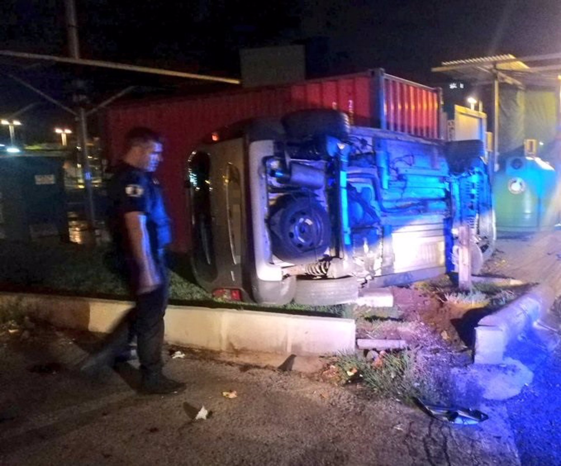 Un conductor se da a la fuga en Gran Canaria tras dar positivo en alcohol
