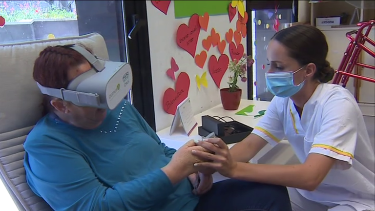 Gafas en tres dimensiones para la estimulación cognitiva