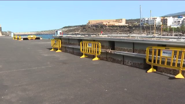 Continúa inutilizado uno de los pantalanes del Puerto de la Restinga, en El Hierro
