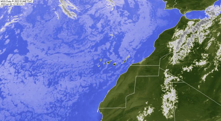 La semana termina con algo más de sol por el sur de las islas