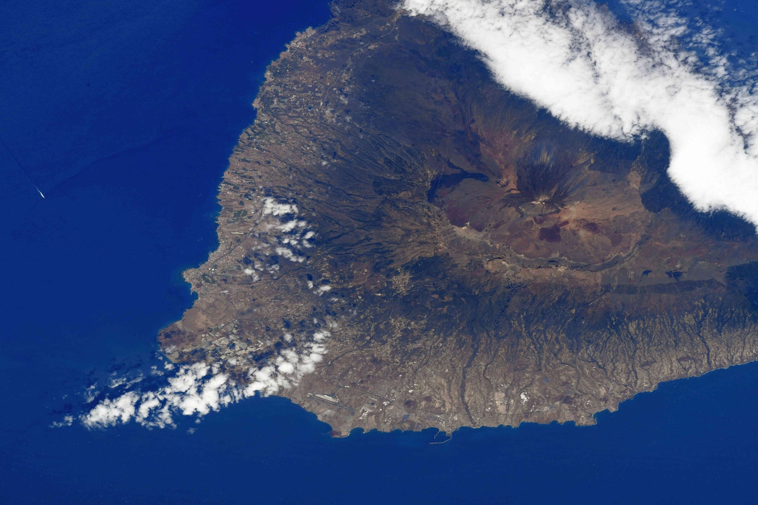 Tenerife desde el Espacio
