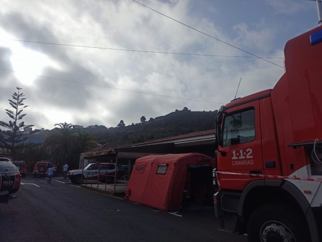 Incendio Los Realejos