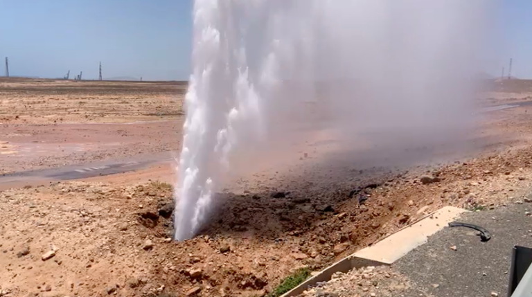 En Fuerteventura se rompe una de las tuberías principales de la isla