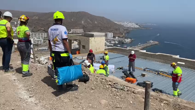 Un fallecido y un herido en las obras de un hotel en Gran Canaria
