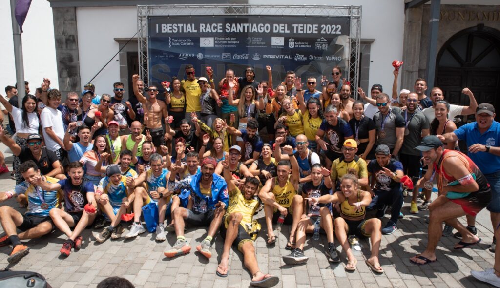 Manuel Luján y Aissa Benzirar, campeones de la Bestial Race Santiago del Teide