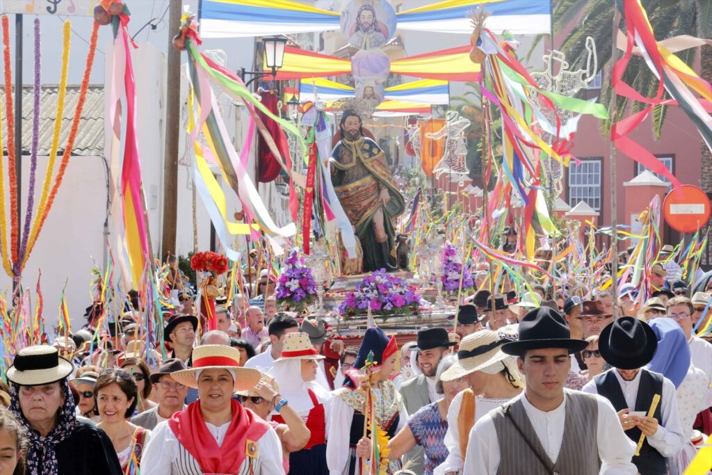 Este martes se celebra en Garachico, en Tenerife, la Romería de San Roque Garachico