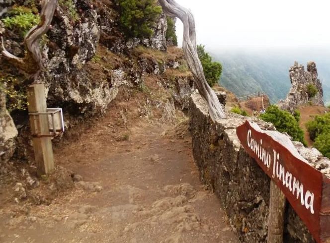 Cerrado por desprendimientos el sendero de Jinama en El Hierro 