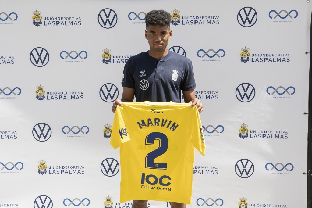 Marvin Park (UD Las Palmas): «Llego aquí a darlo todo»