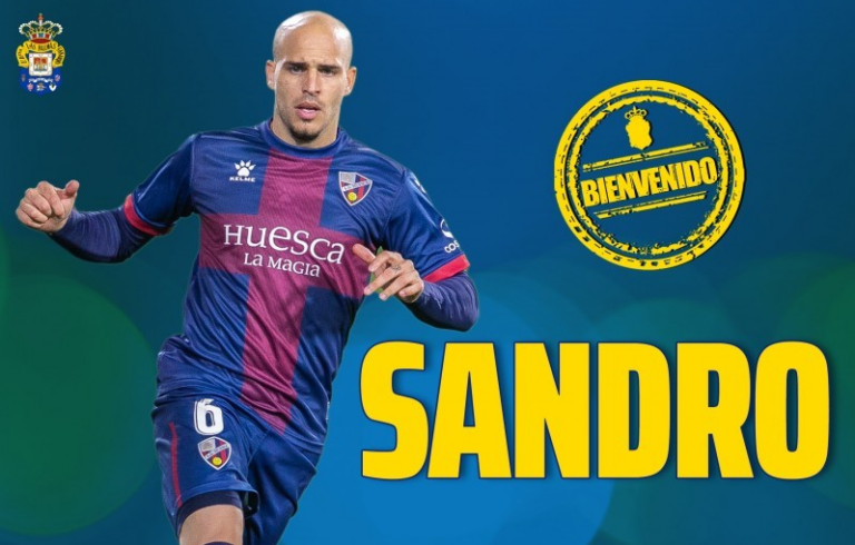Sandro Ramírez llega a la UD cedido por el Huesca, con opción de compra