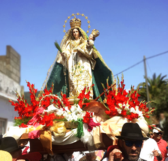 Televisión Canaria acoge la Bajada de la Virgen del Pino en El Paso