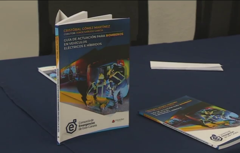 Los riesgos que conlleva apagar el fuego de un vehículo eléctrico