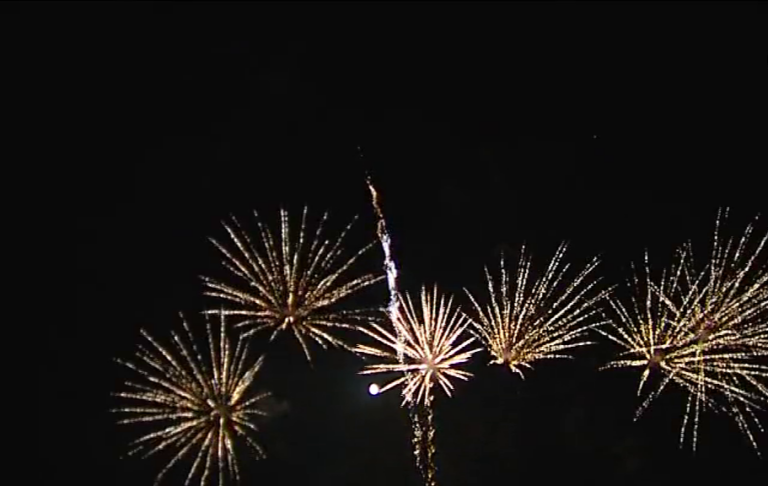 Los fuegos de San Lorenzo volvieron a Las Palmas de Gran Canaria
