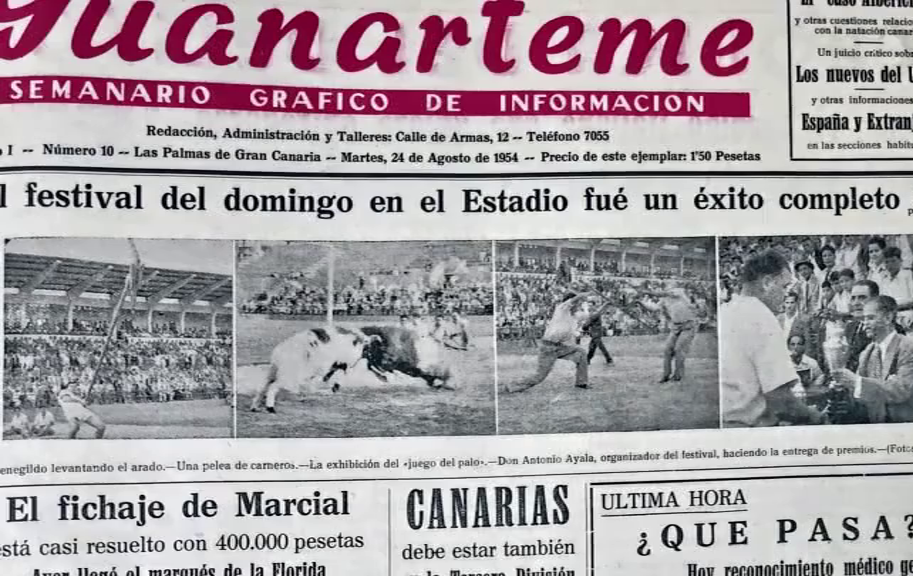 68 años del 'Guanarteme' de Domingo Del Toro