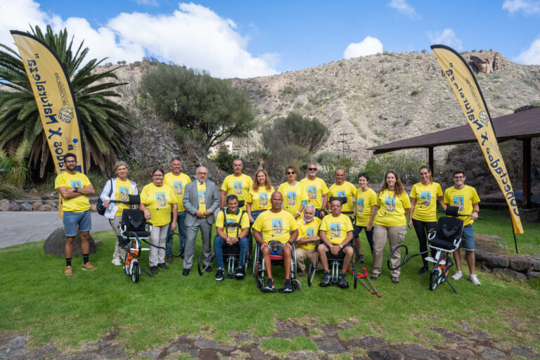 Acceso de personas con movilidad reducida a los senderos de Gran Canaria