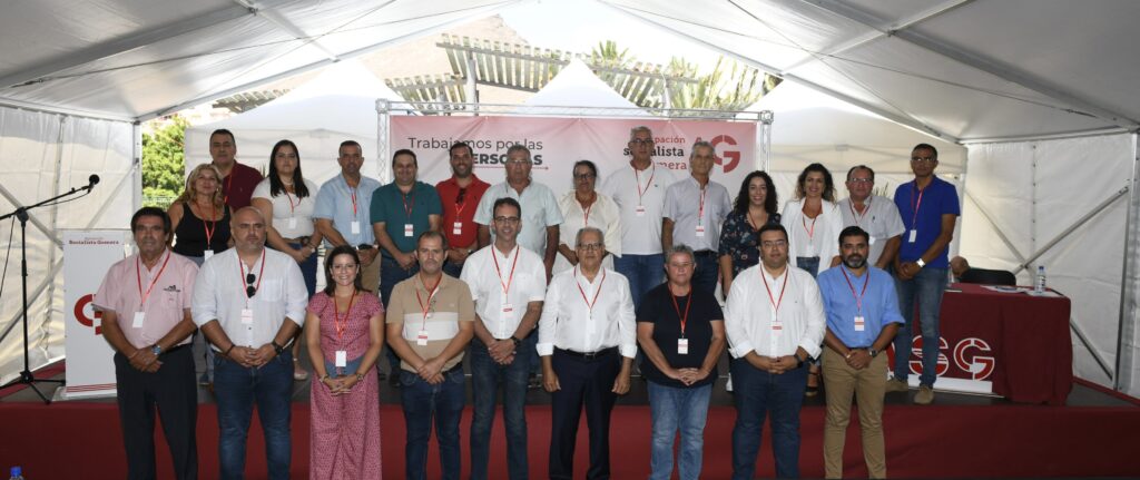 El congreso de Agrupación Socialista Gomera ratifica a Curbelo como secretario general