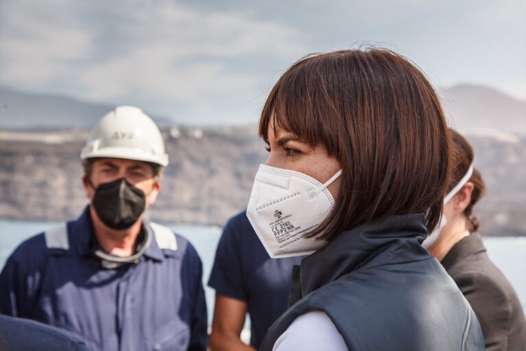 Diana Morant anuncia que Canarias acogerá el Centro Nacional de Vulcanología