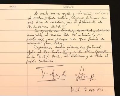 Los Reyes de España trasladan sus condolencias al embajador de Reino Unido