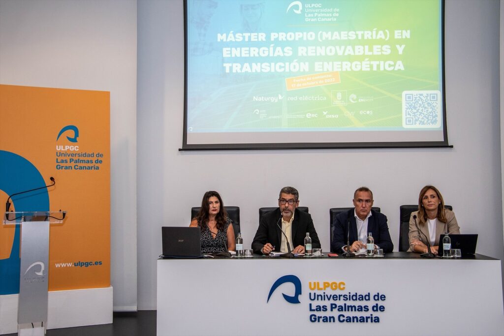 Presentan una formación en Gran Canaria especializada en Energías Renovables y Transición Energética