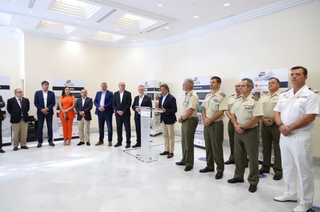 "Operación Cumbre Vieja", reconoce el ejemplo de coordinación en la erupción