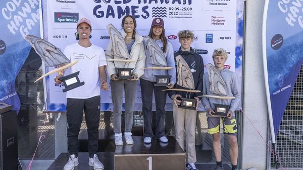 El joven grancanario Liam Dunkerbeck, campeón del mundo en Windsurf