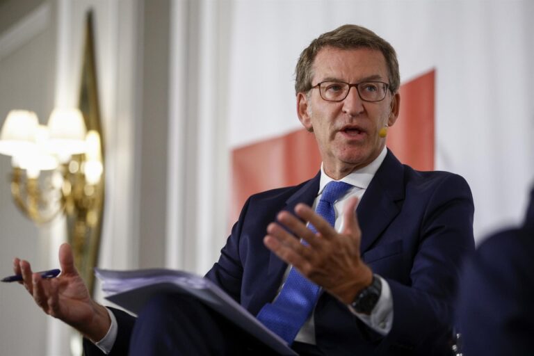 Feijóo: «Sánchez lleva al PSOE a la muerte política con un Gobierno pirómano»
