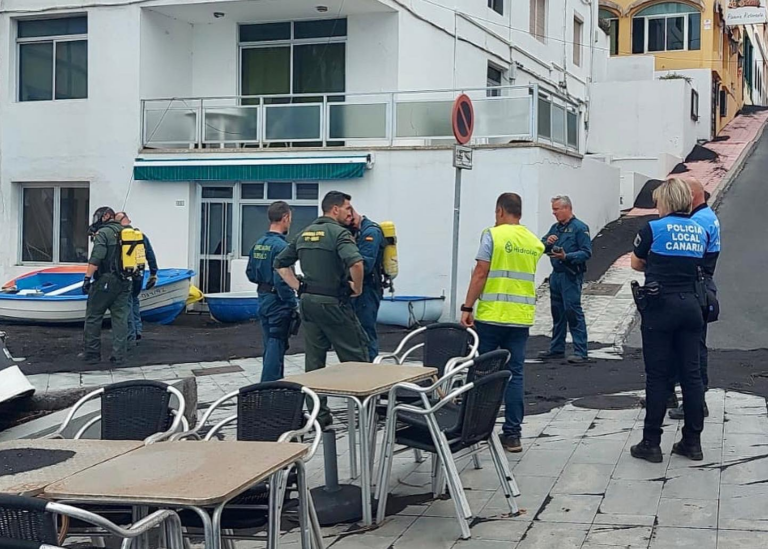 Vecinos de Puerto Naos y La Bombilla esperan información sobre las ayudas anunciadas